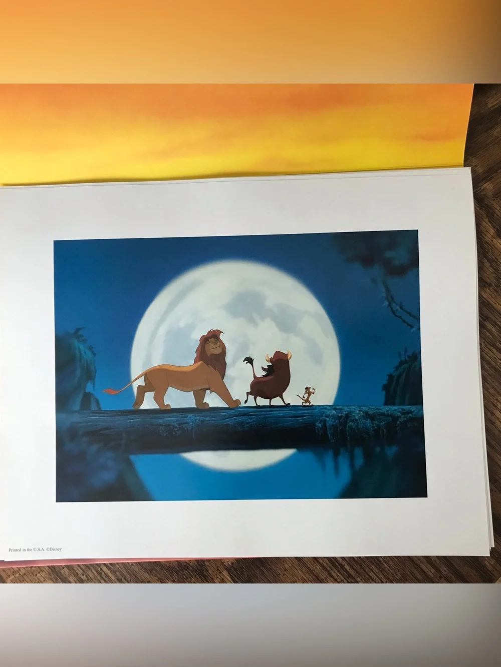 Disney Lion King Special Edition Lithographs